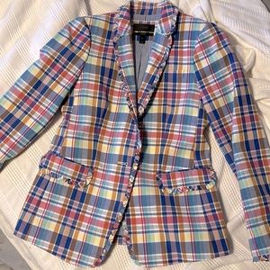 J.CREW Regent Blazer 💙🤍🩷